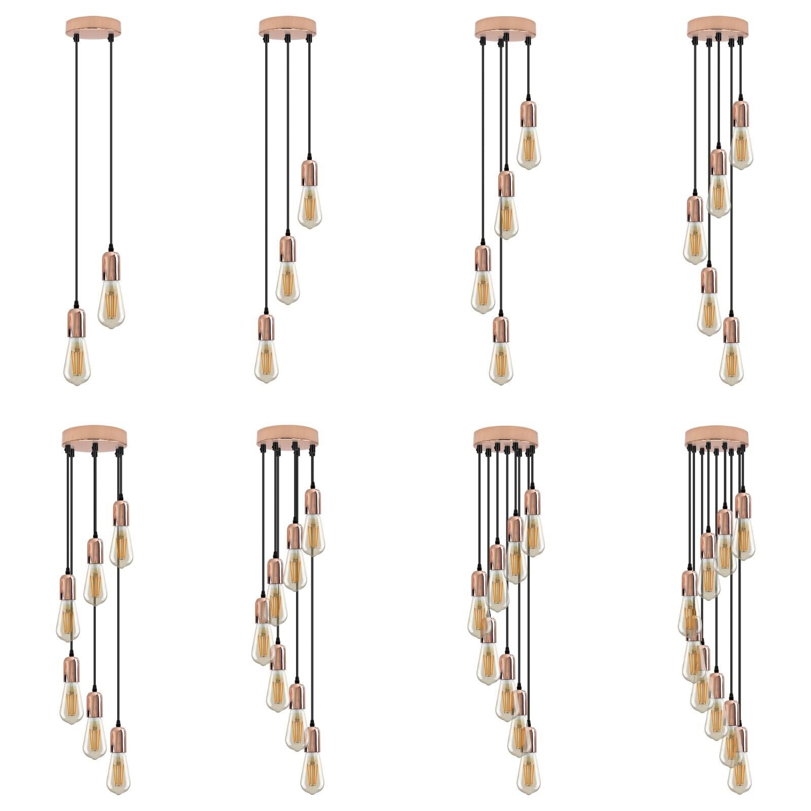 pendant lights with a vintage industrial style