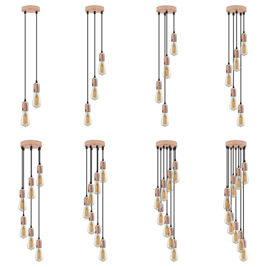 pendant lights with a vintage industrial style