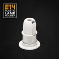Witte E14-lamphouder voor hanglamp compatibel met ~4107 