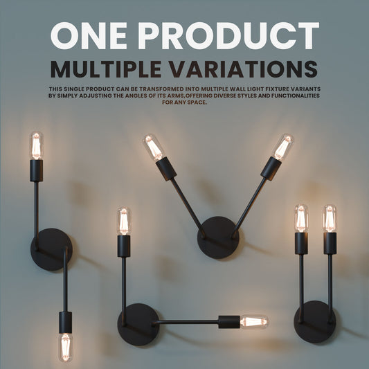 Moderne LED wandlamp met op- en neerwaartse beweging, wandlamp ~ 5848