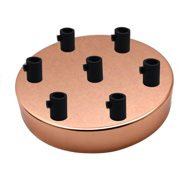 7 outlet Copper Ceiling Rose