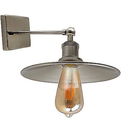 Vintage wandlampen E27 fittingen binnen wandlamp metalen kap retro lamp ~5765
