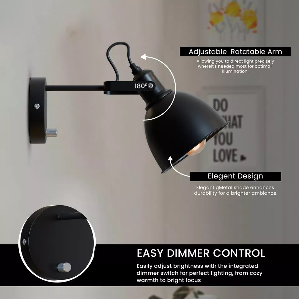 adjustable wall sconce