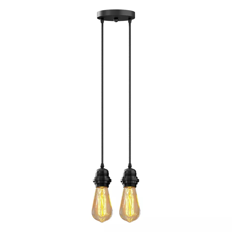 black pendant lighting