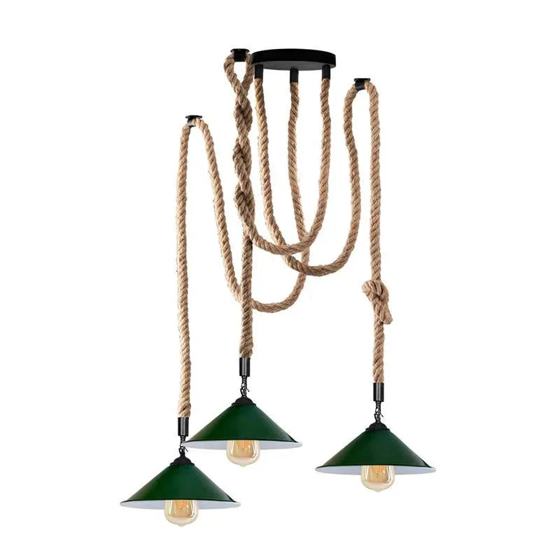  Hemp Lamp spider light 