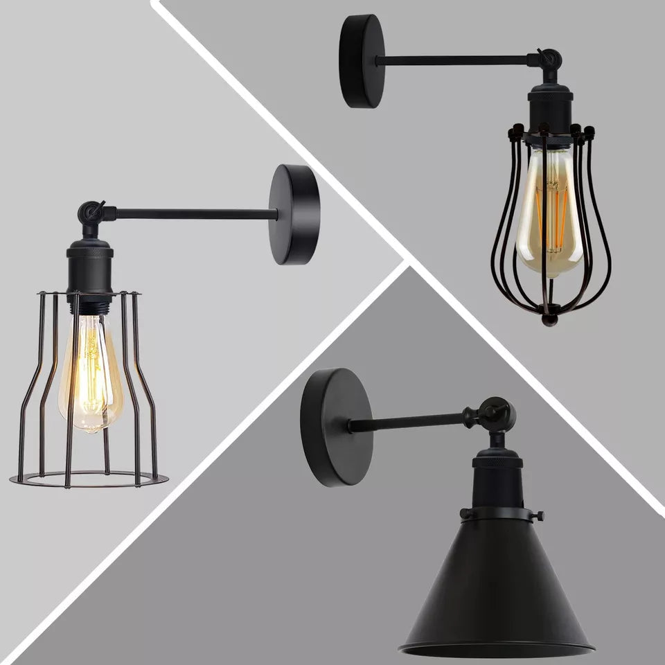 Retro Metal Wall Sconce 