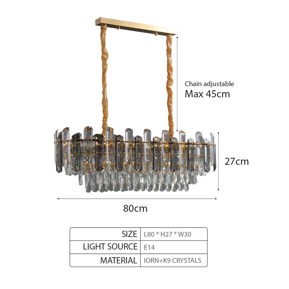 modern crystal led ceiling lights