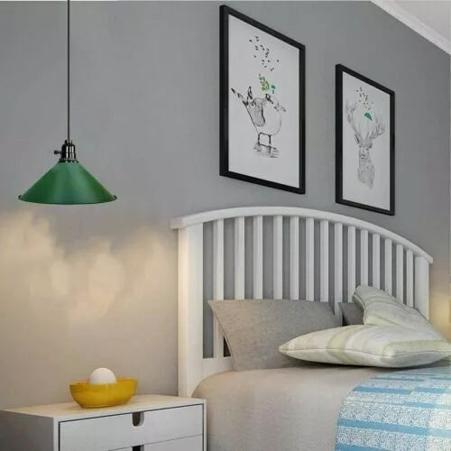 Hanglamp Modern Plafond Groene Lampenkap Kroonluchter~3171