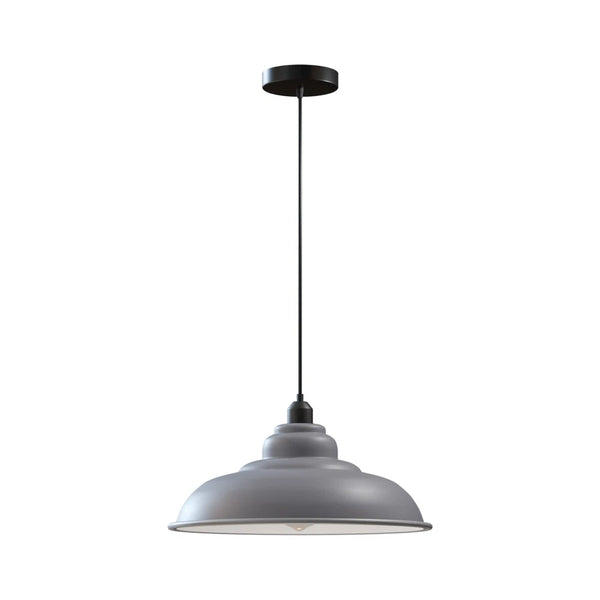 Modern Single Hanging Pendant Light Grey~6263 – Yes