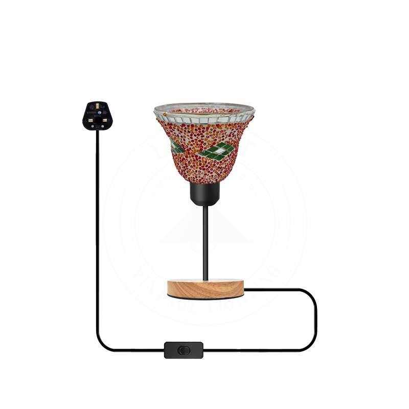 Mosaic small table lamp