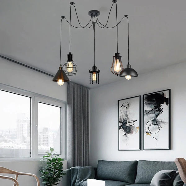 spider pendant light 