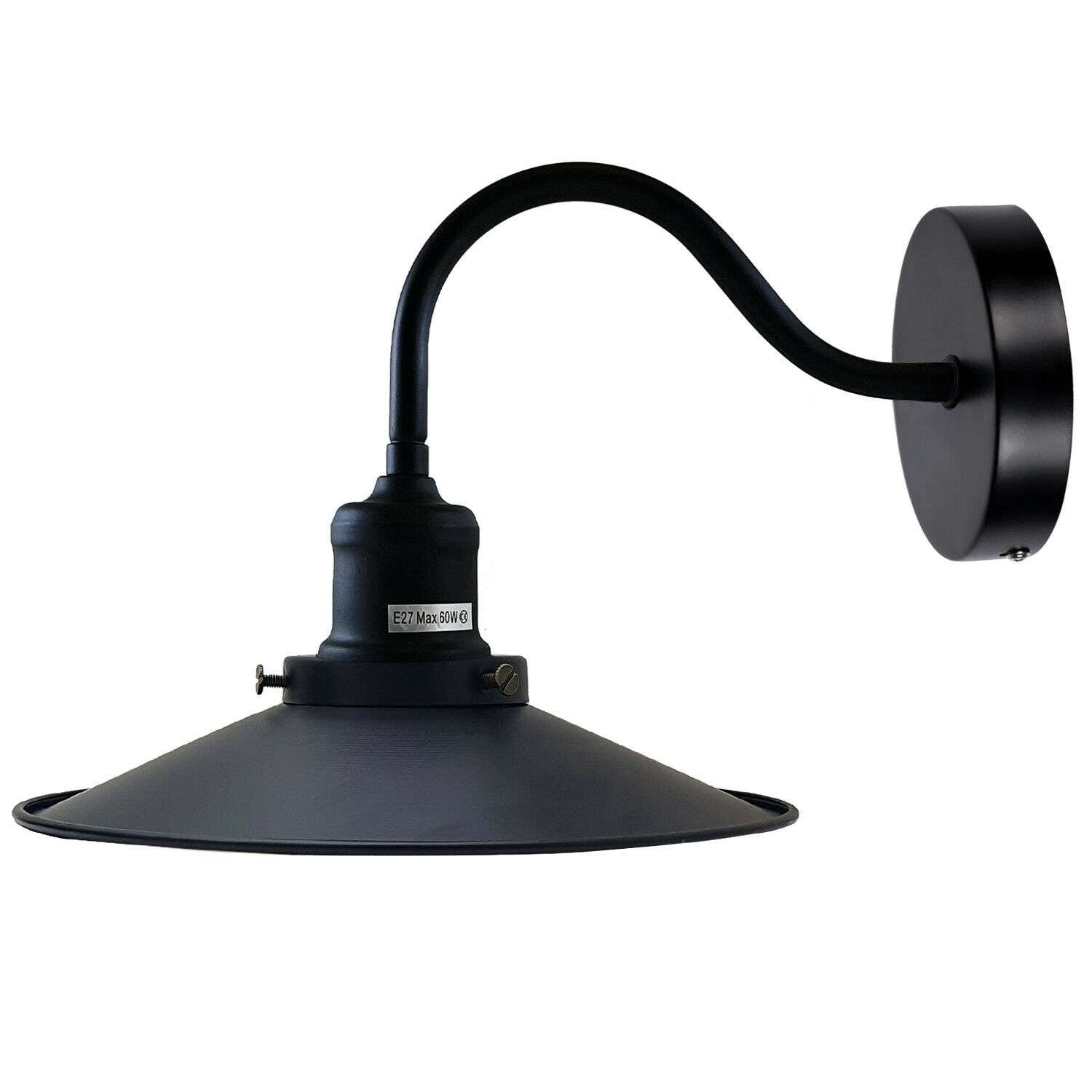 Wall lamp Wall sconce Wall light Flat ceiling light shade Lamp Shade Satin Nickel Lamp metal lamp shade wall sconce wall lights neck light picture lights for wall bathroom wall light lights for bedroom light shade lamp shade swan neck goose neck e27 wall lamp led light outdoor wall lights home decor light bathroom light fitting warm light bulb led bulb bedroom light shades vanity lights metal lampshade retro vintage industrial satin nickel wall sconce light flat lampshade