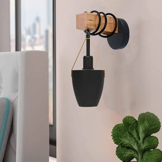 Vintage wandlamp, industriële retro metalen wandlamp, wandlamp, armatuur, VK~1235