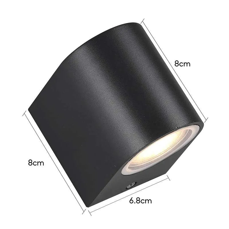 wall light fixture - size image
