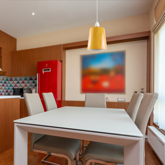 Metalen vintage retro lampenkappen ~ 2243