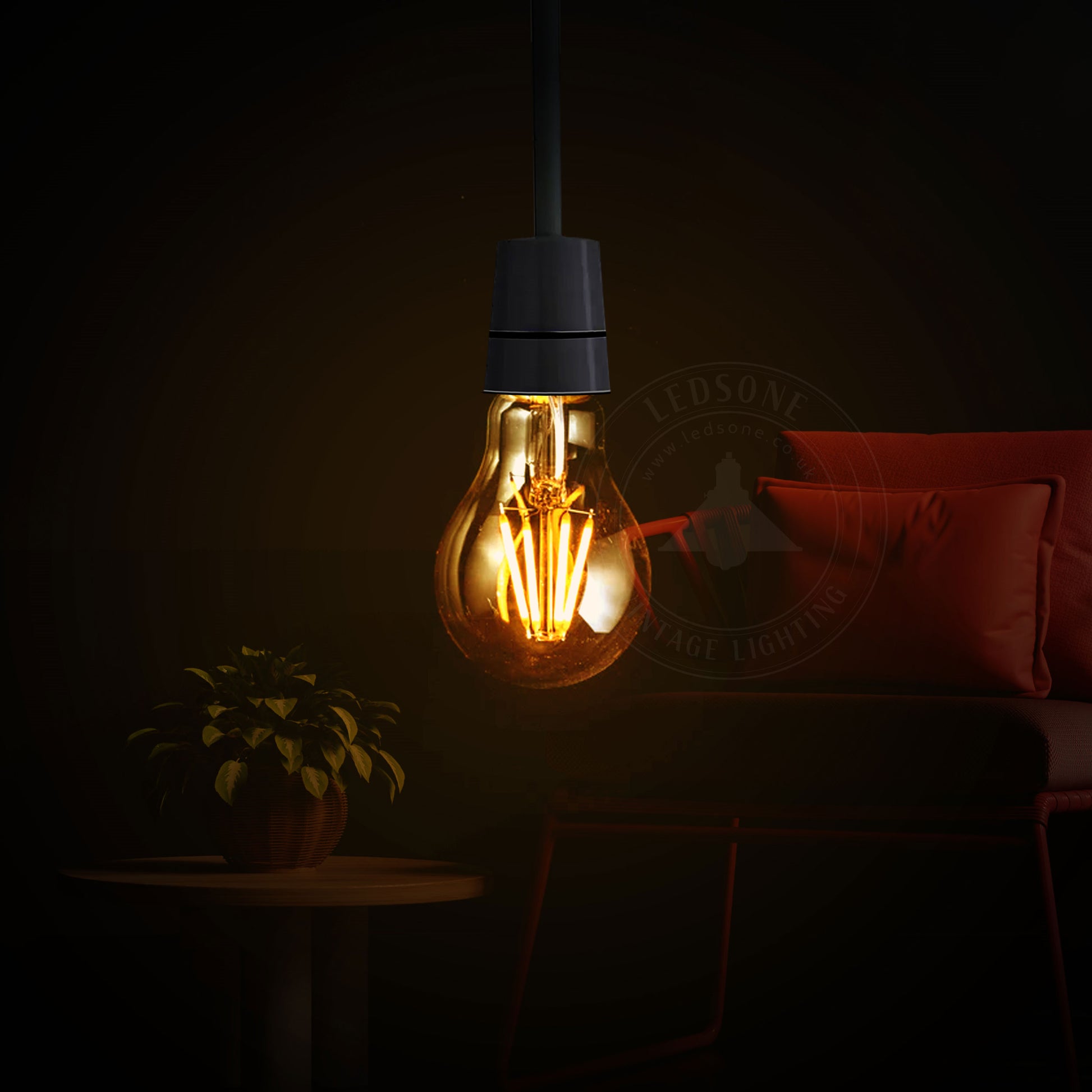 A60 E27 4W Dimmable LED Vintage Classic Light Bulb-Application