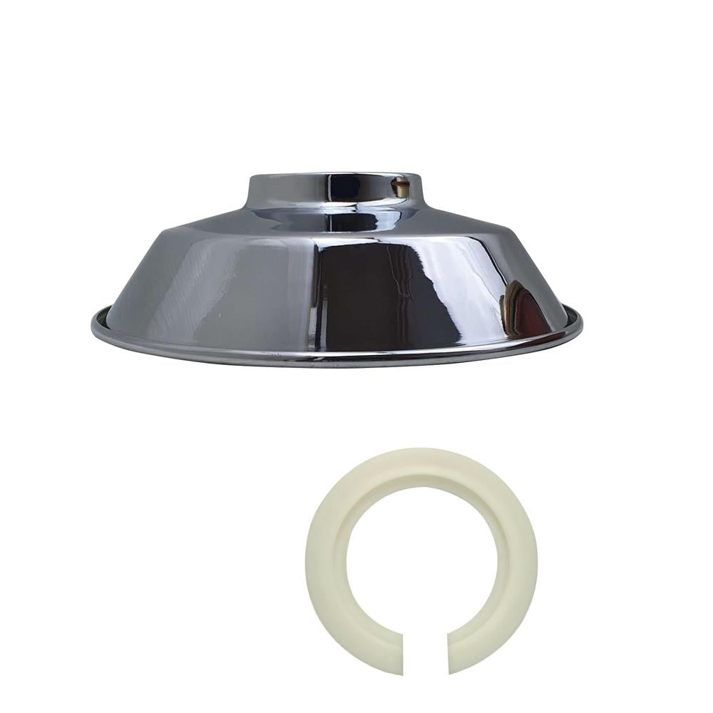 Chrome lampshades