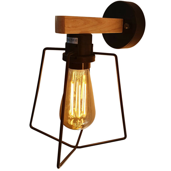 Vintage moderne wandlamp voor binnen, wandlamp, fitting ~1327 – Zwart Type 3