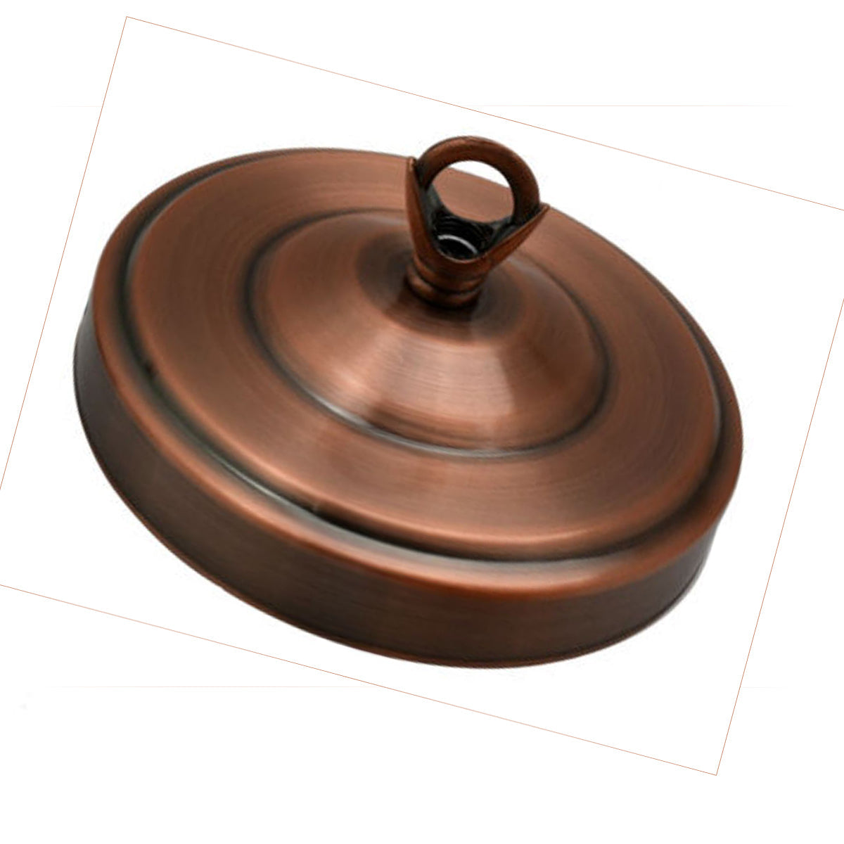 108mm Diameter Ceiling Rose Hook Plate Copper Color Light Fitting Chandelier - Shop for LED lights - Transformers - Lampshades - Holders | LEDSone UK