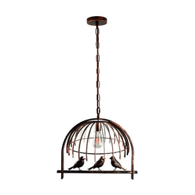 Vogelkooi Plafond Industriële Kroonluchter Loft Hanglamp ~2907