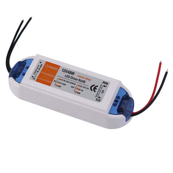 LED-driver 48W AC 240V naar DC12V 4 Ampère spanning voeding~3275