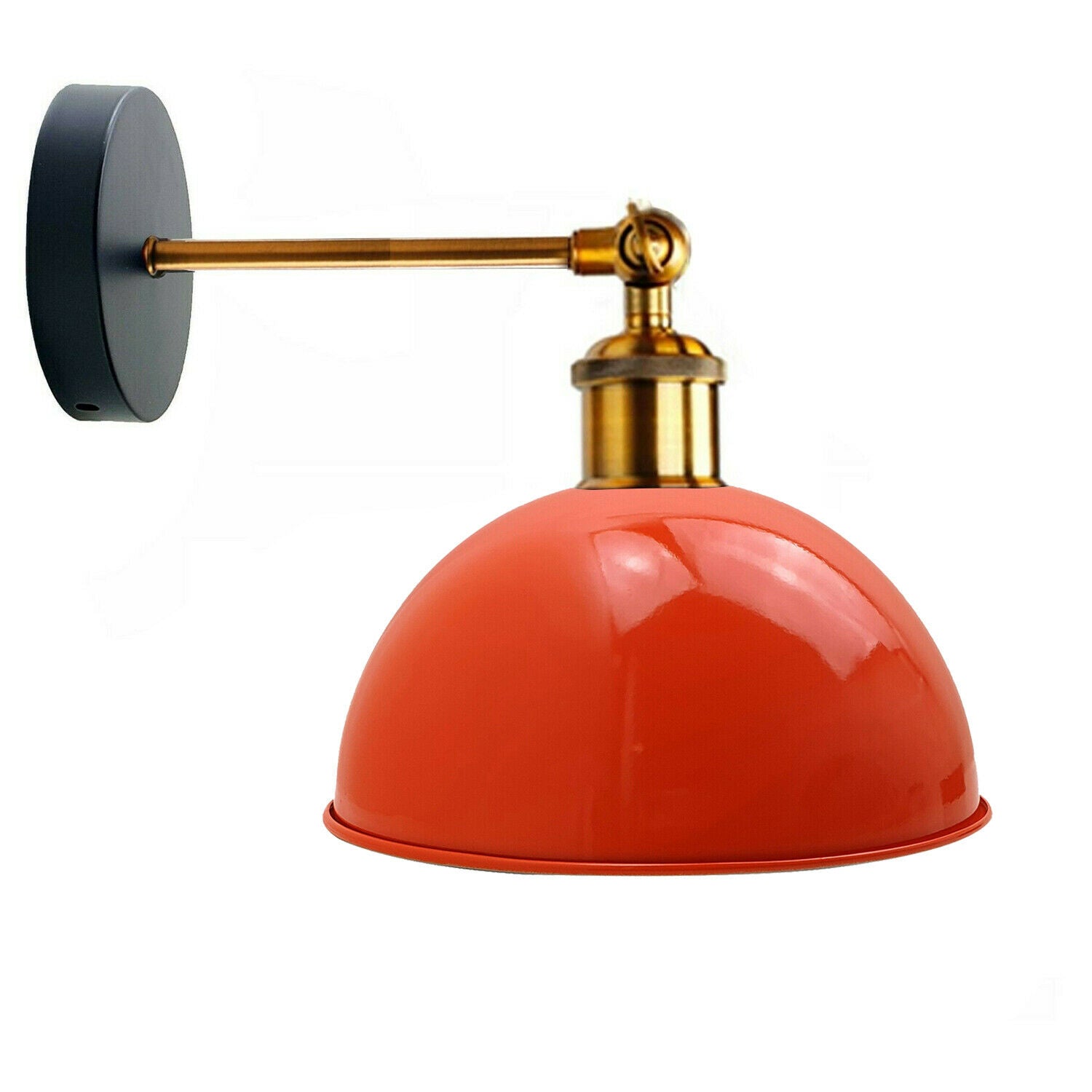 Orange Modern Retro Style Glossy Wall Sconce Wall Light Lamp Fixture~3456 - LEDSone UK Ltd