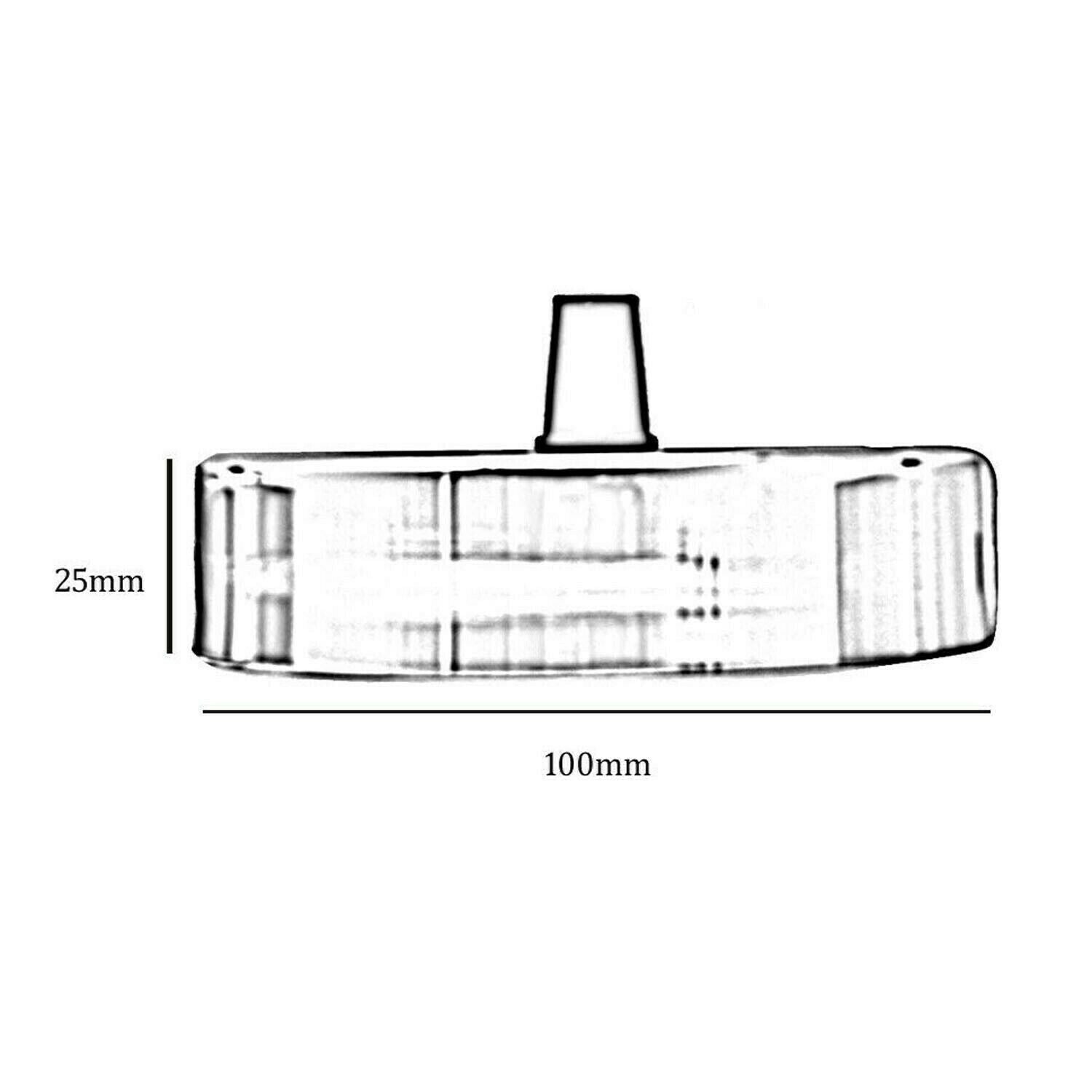 LEDSone industiral vintage 100mm ceiling rose side fitting Navy blue~3646 - LEDSone UK Ltd