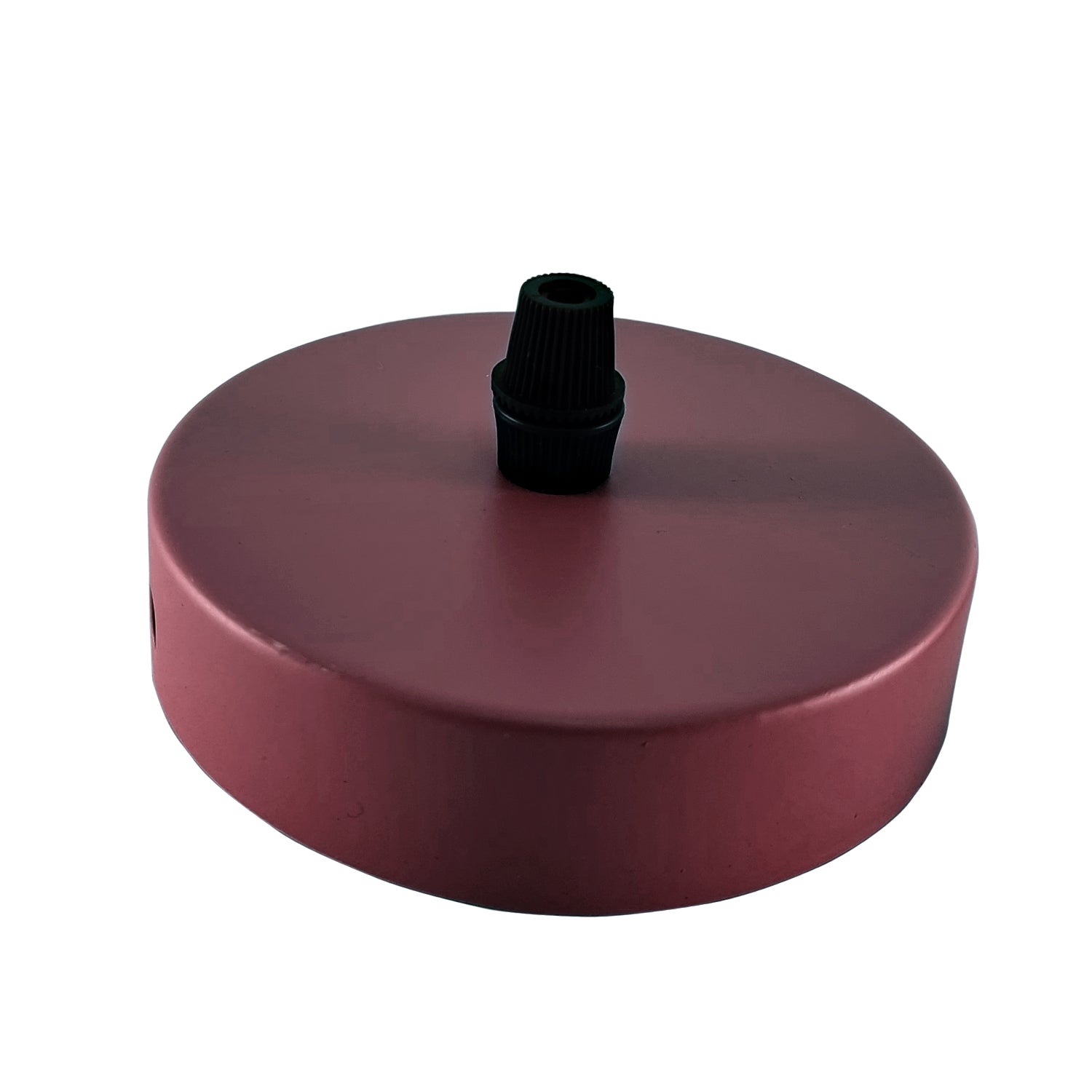 LEDSone industrial vintage 100mm ceiling rose side fitting burgandy~3645 - LEDSone UK Ltd