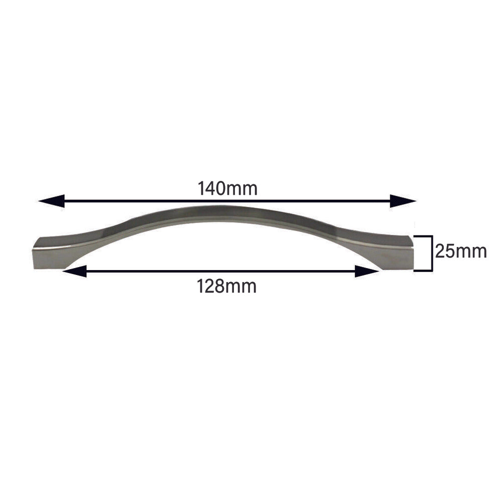 Chrome Cabinet Drawer Handles Cupboard Pull Handles - LEDSone UK Ltd