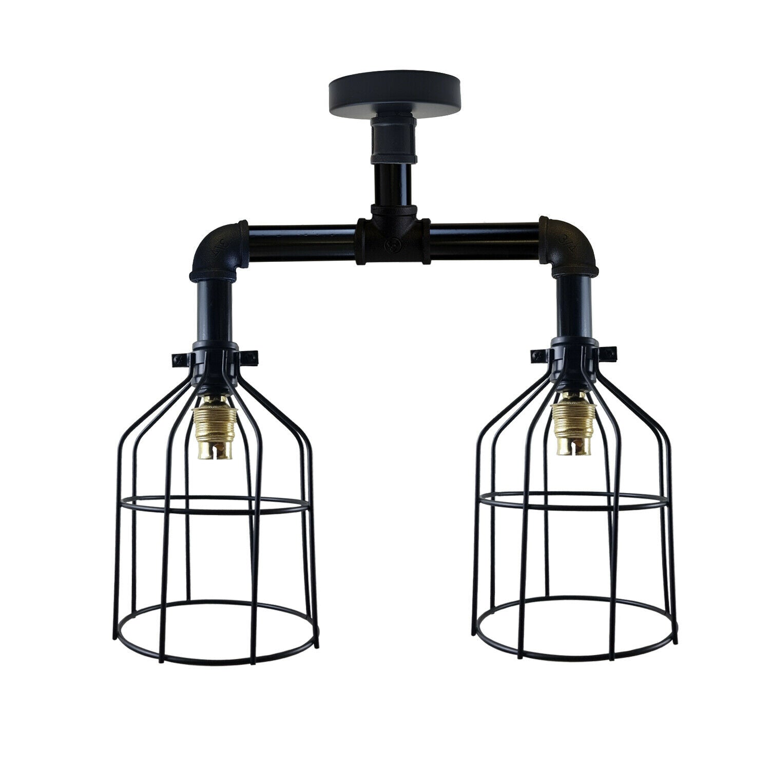 Industrial B22 Vintage Ceiling Lights 