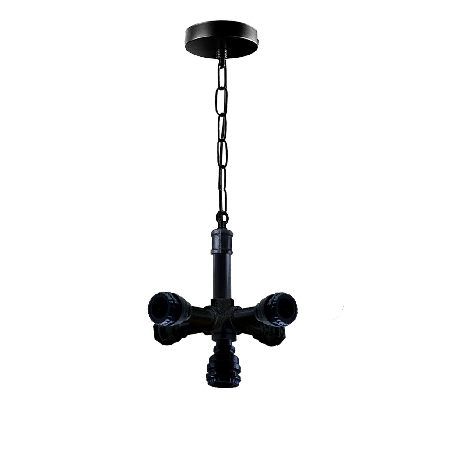 Industrial Vintage Steam Punk 5 Way Over Pendant Indoor Ceiling Hanging Light Modern~3710 - LEDSone UK Ltd