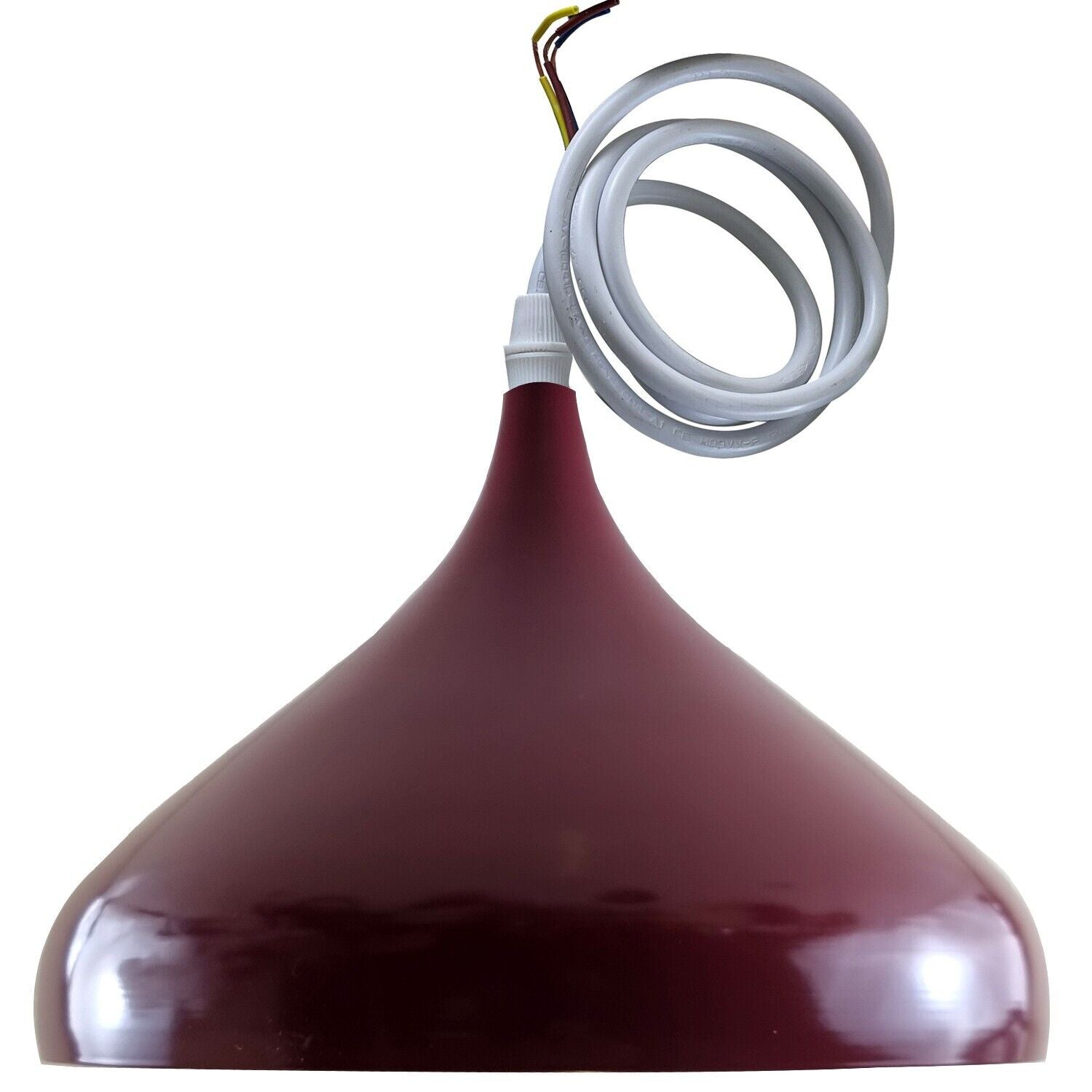 Industrial Vintage Modern Metal Retro  E27 Ceiling Burgundy Mosque Pendant Shade~3735 - LEDSone UK Ltd