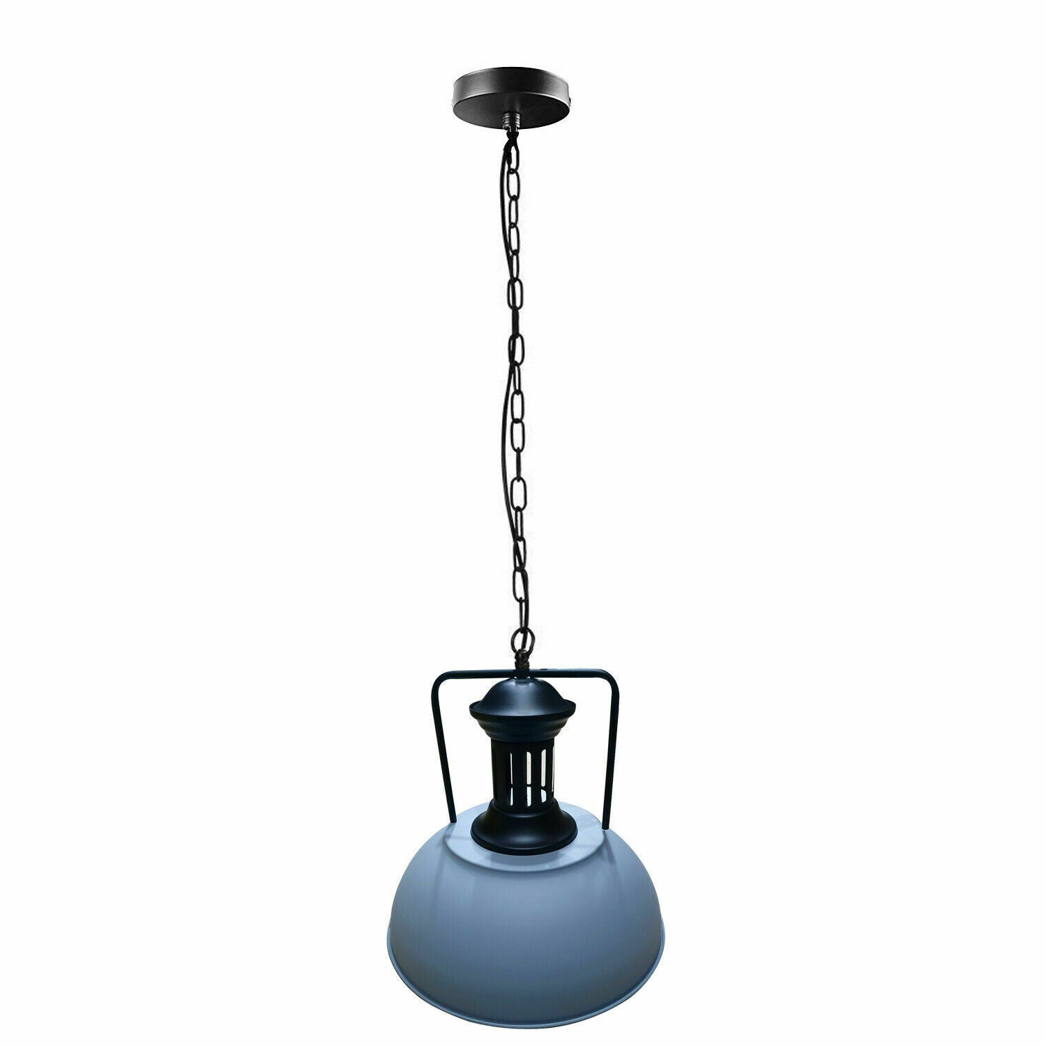 Industrial Metal Pendant Lighting E27 Adjustable Ceiling Hanging Light Fixtures with Metal Lampshades for Kitchen Bedroom Hallway Island Lights