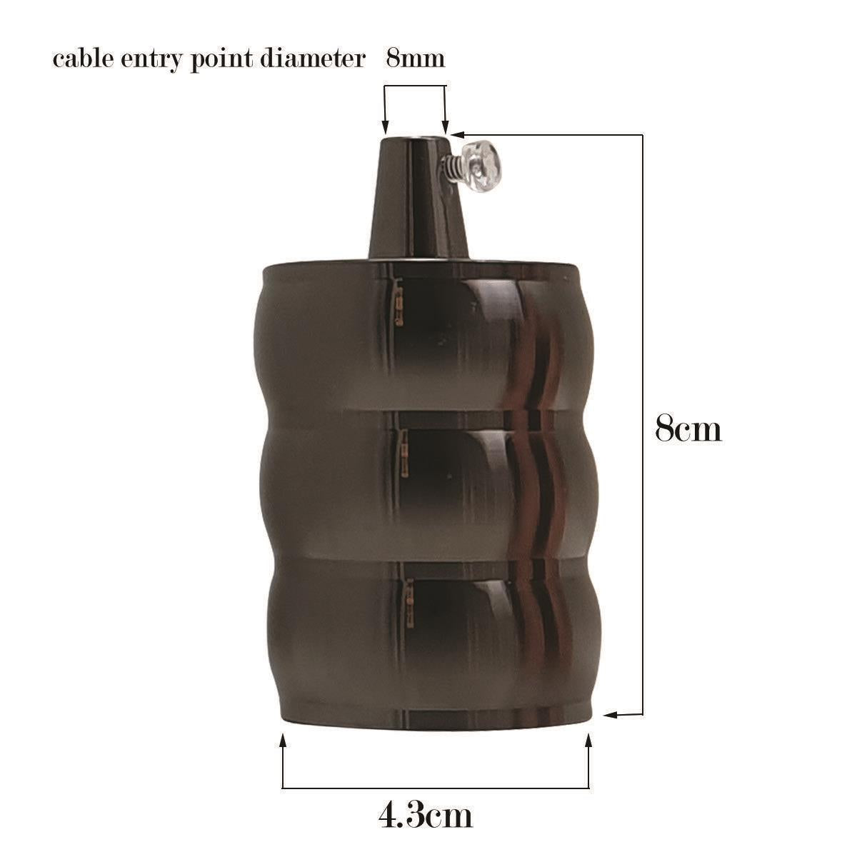 Vintage Industrial Lamp Light Bulb Holder Antique Retro Edison E27 Fitting~1424 - LEDSone UK Ltd