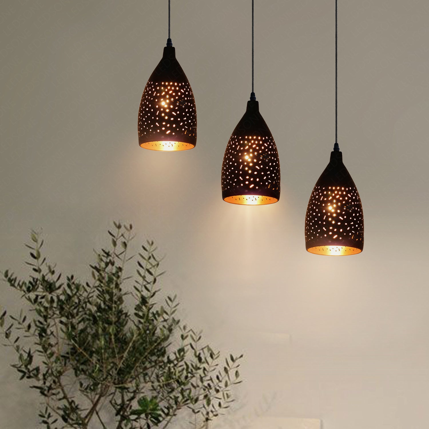 hanging pendant light shades 3 light