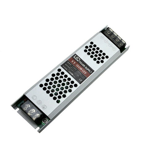 LED-driver 12V 150W voeding 190/240V AC naar DC 12V 12,5 A ultradun IP20~2356
