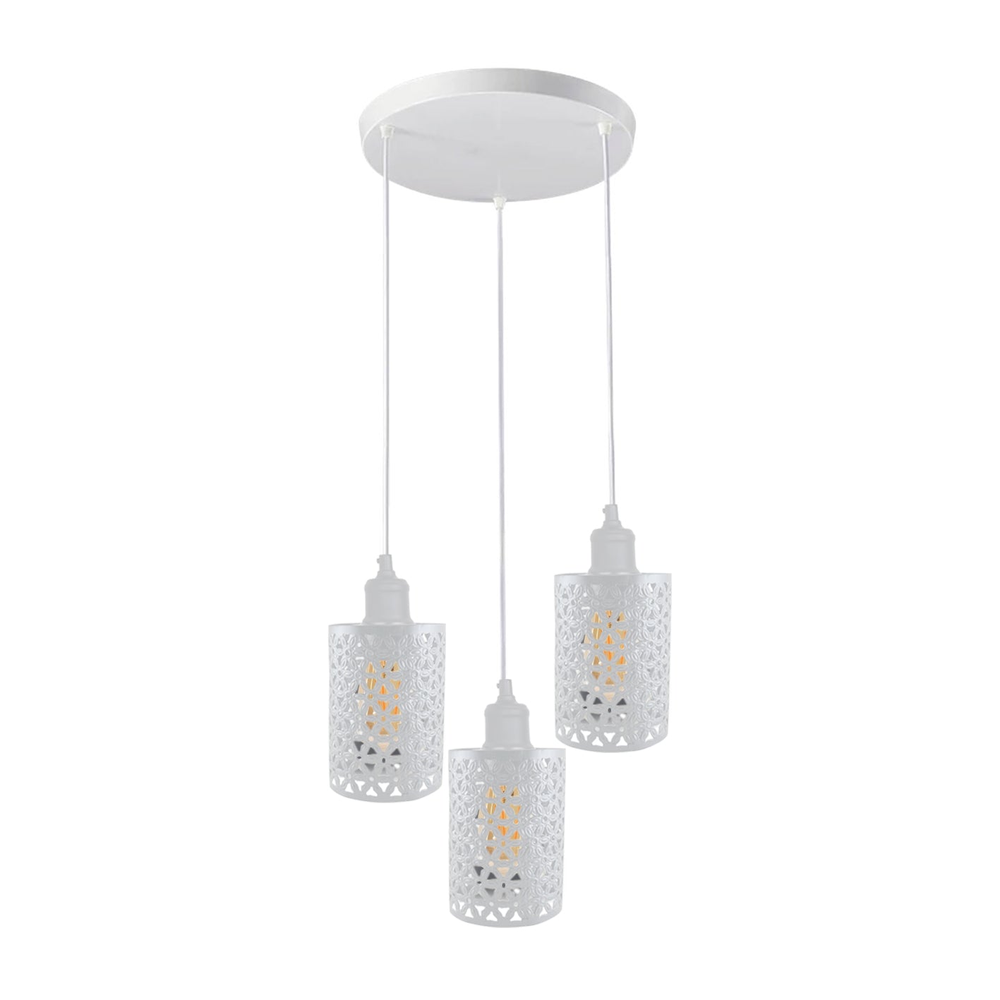 buy online exclusive 3-light pendant white