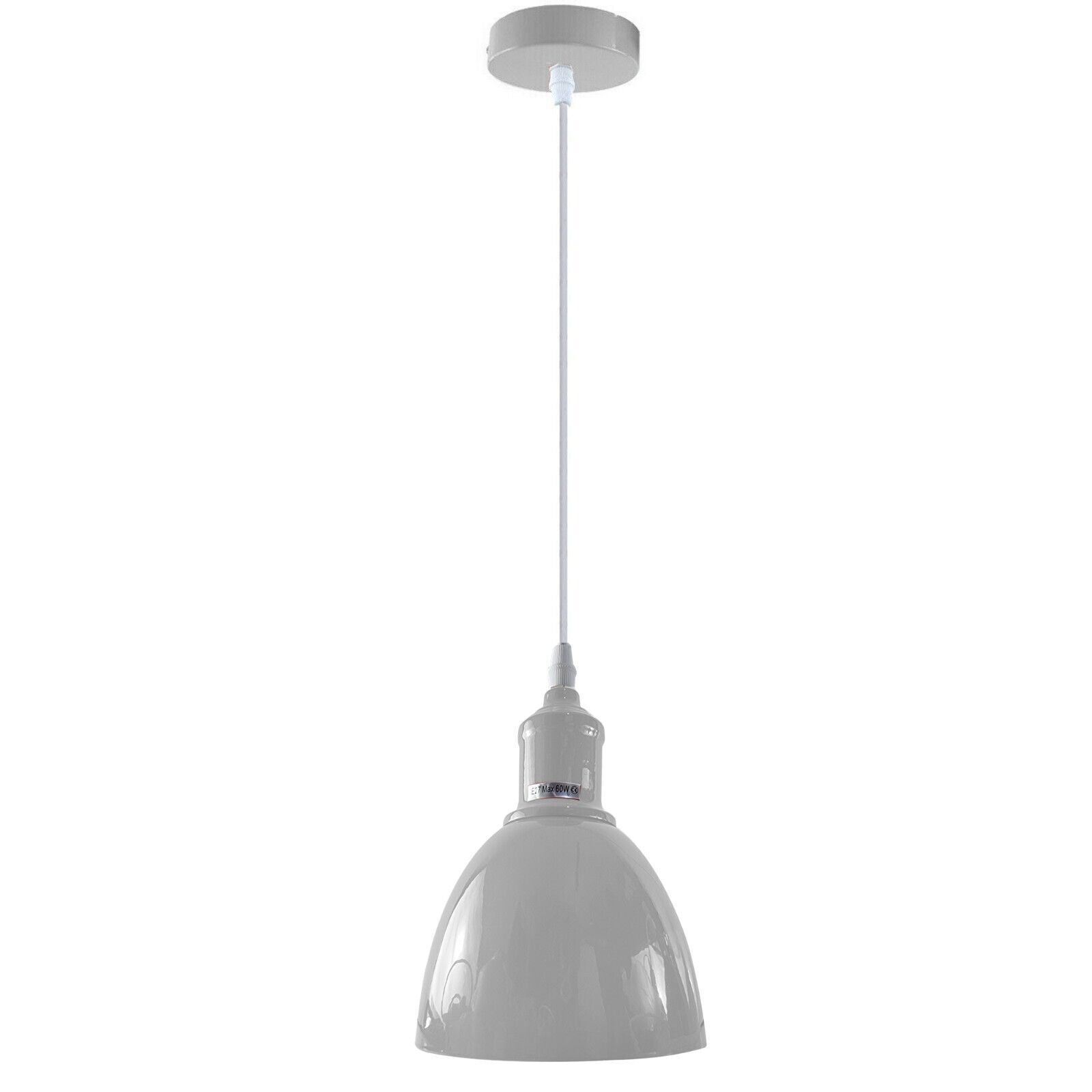 Retro Industrial Ceiling Pendant Light with E27 Base Ceiling Lighting Shade for Bedroom kitchen island Hallway Office Coffee Shop