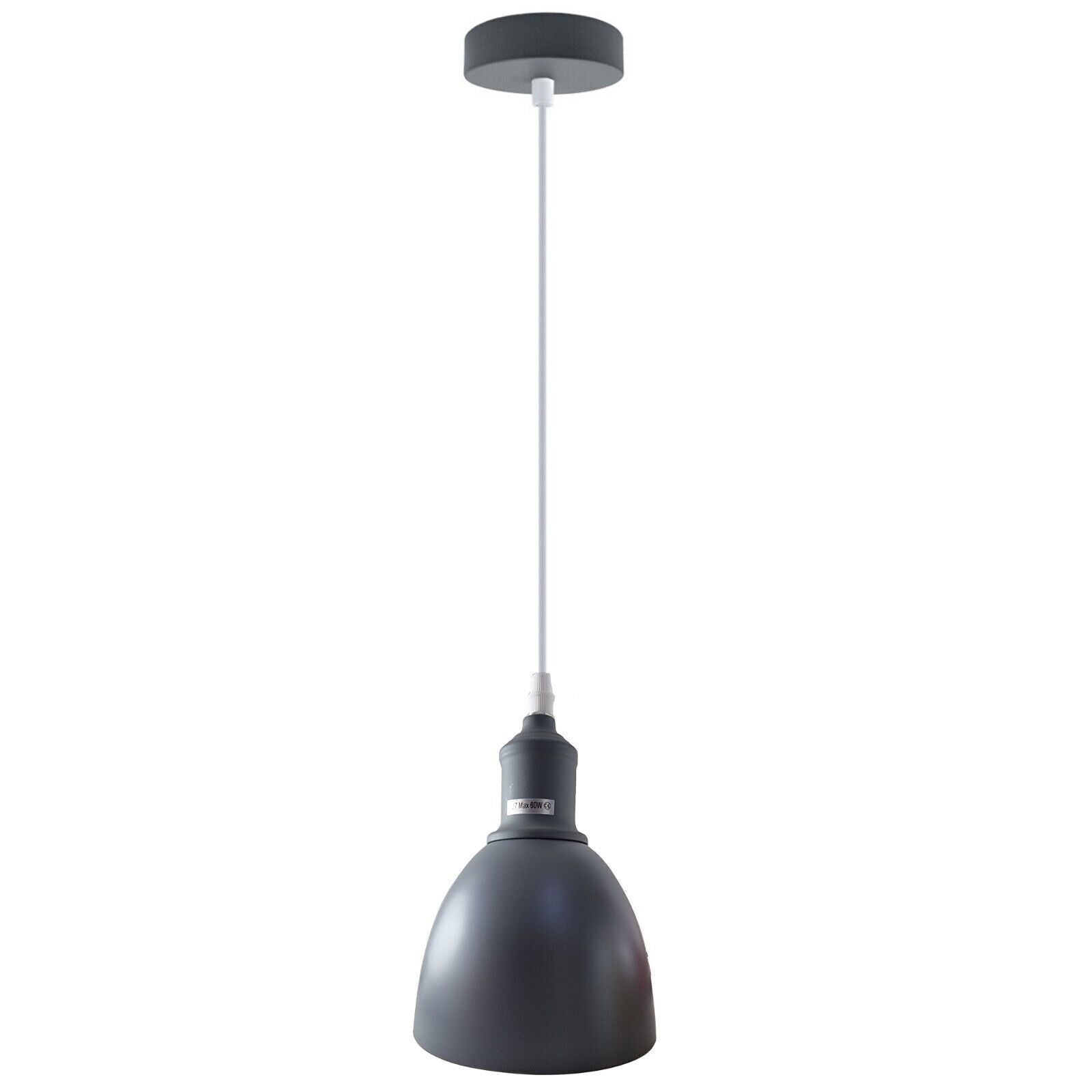 Retro Industrial Ceiling Pendant Light with E27 Base Ceiling Lighting Shade for Bedroom kitchen island Hallway Office Coffee Shop