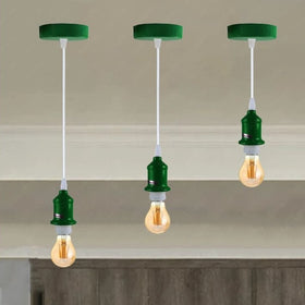 Industriële vintage plafondlamp in verschillende kleuren E27 hanglamp ~ 4050