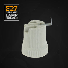 Edison schroef witte keramische E27-fitting UK LHC4 type ~4113