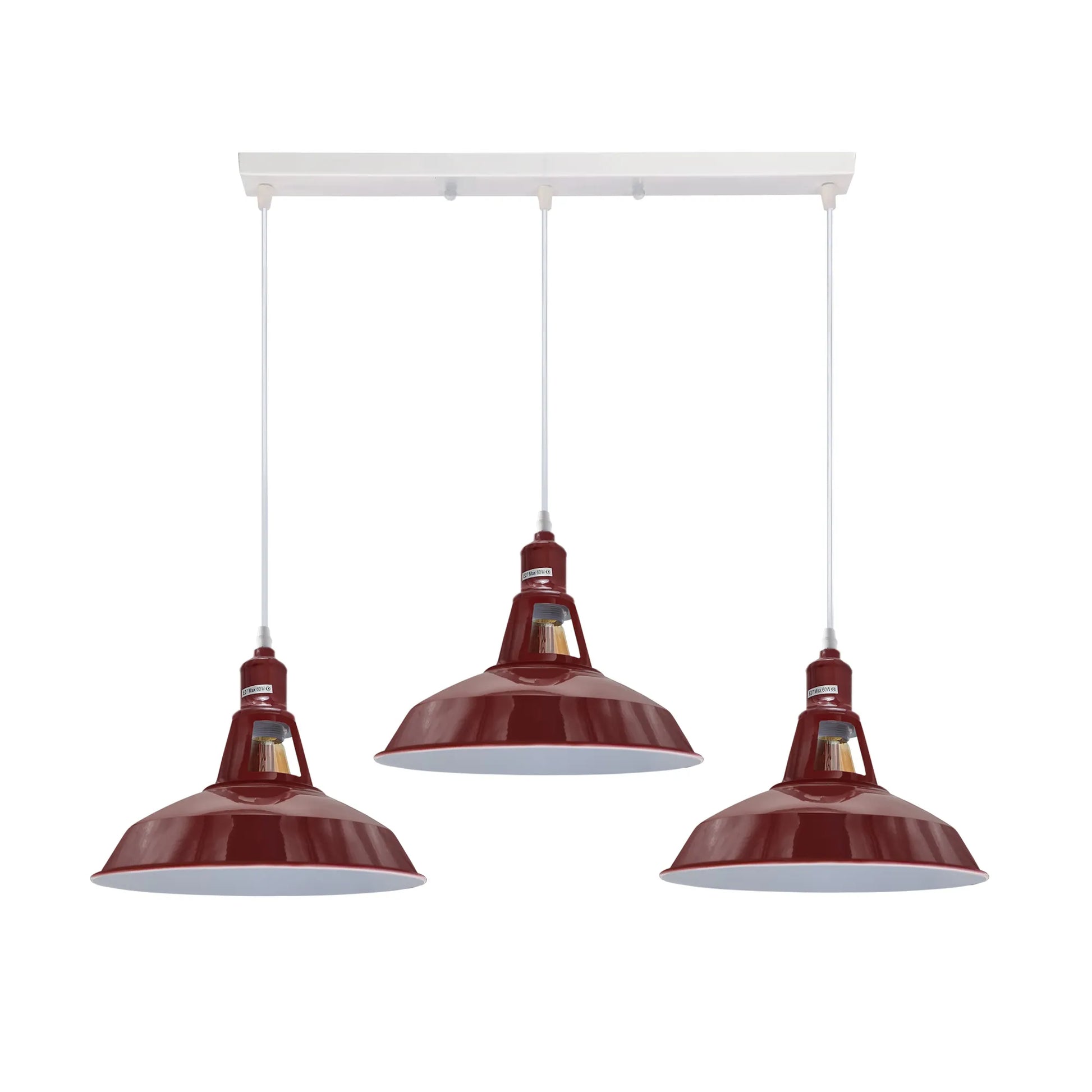 3 Way Pendent Light Fixture E27