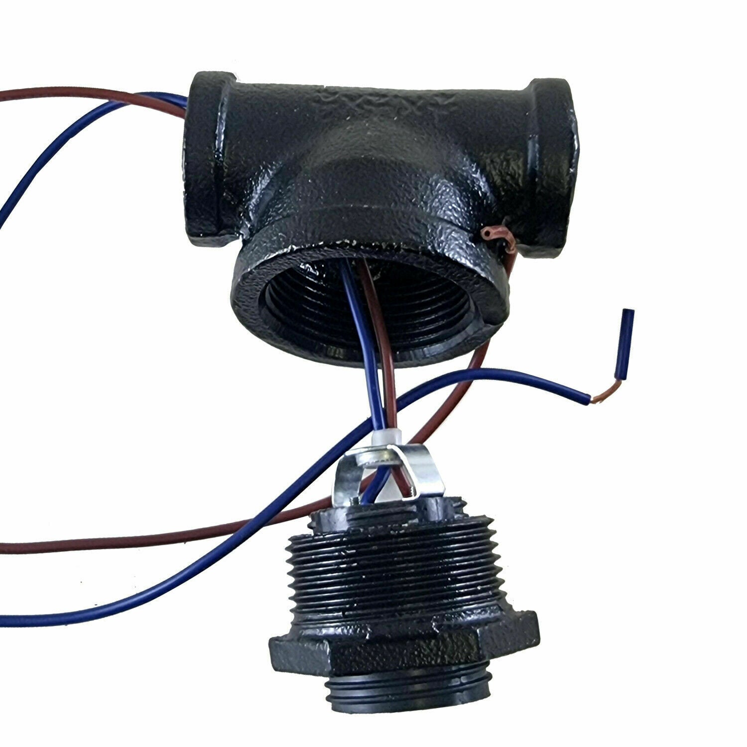 Vintage Industrial 3/4'' Pipe Lamp Switch Valve Vintage Steampunk Industrial Iron Bulb Holder E27~3554 - LEDSone UK Ltd