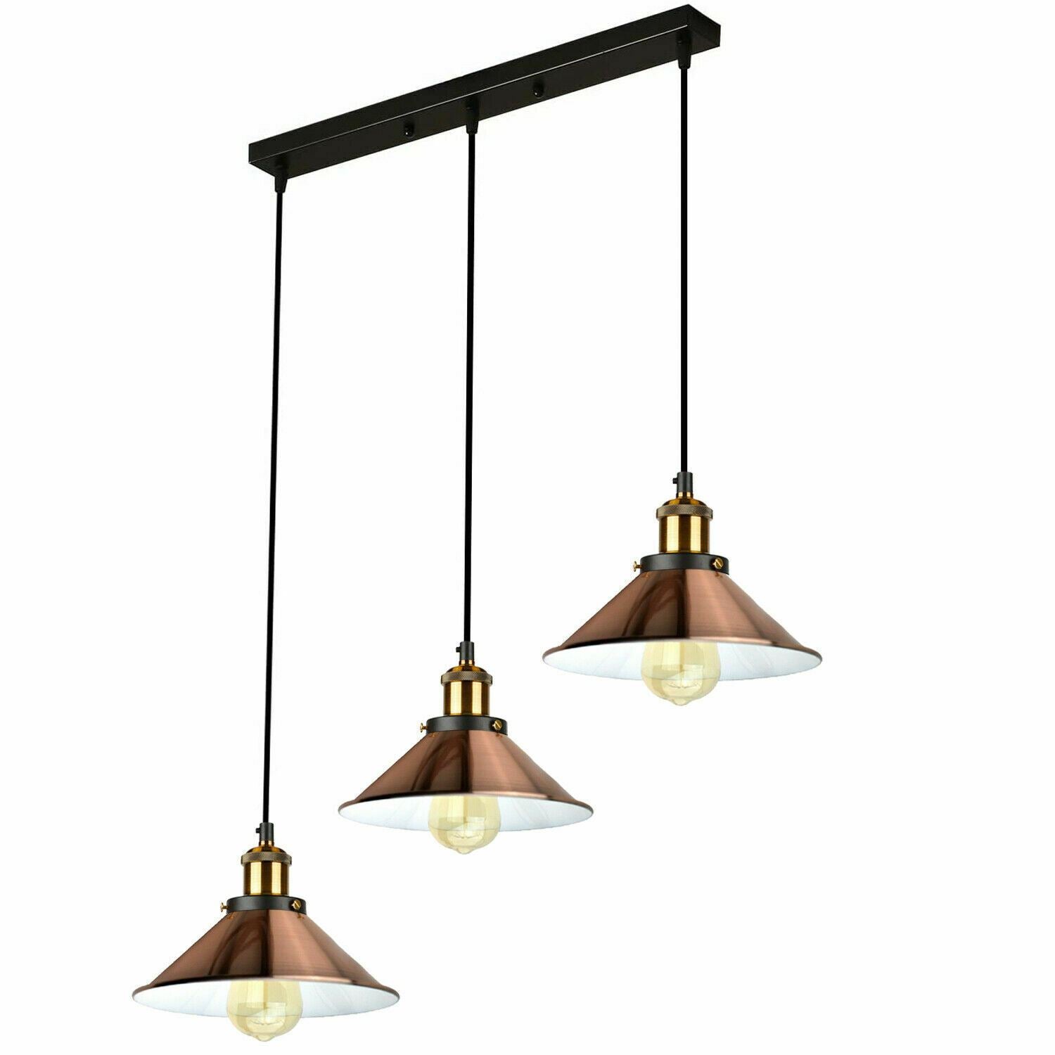 Modern Lenier Style 3 Light Ceiling Pendant 
