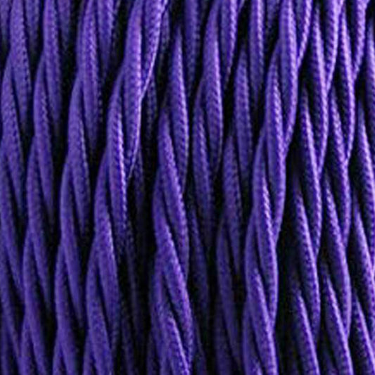 2 Core Twisted Purple Color Hanging Light Cable