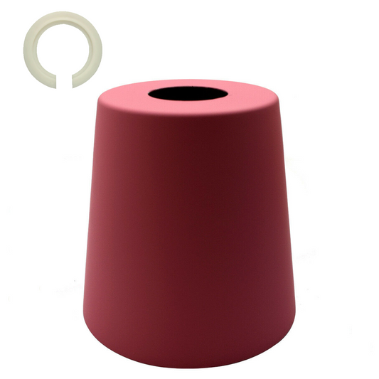 Moderne metalen roze kleur metalen gemakkelijk te monteren lampenkap~2242