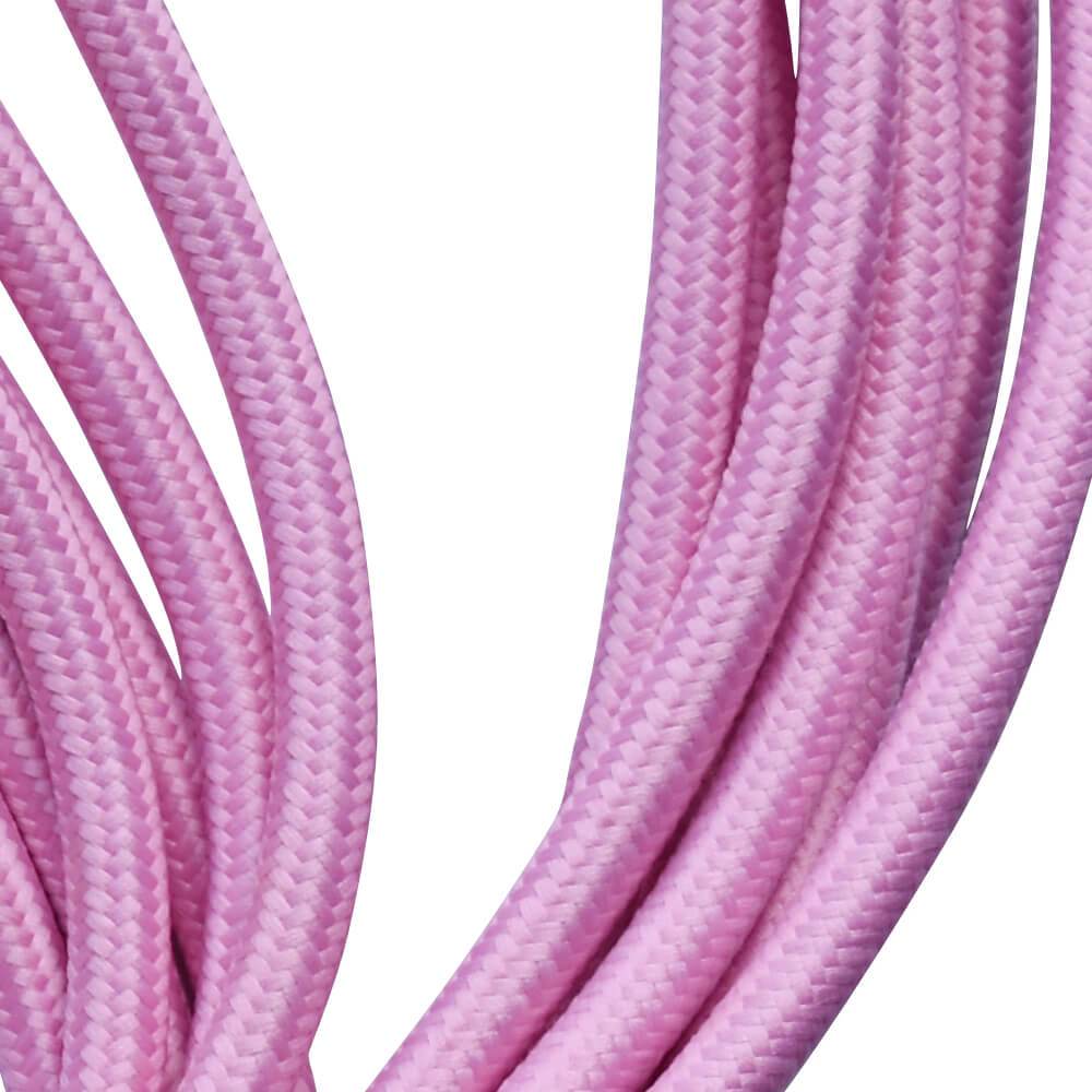 2 core round fabric cable