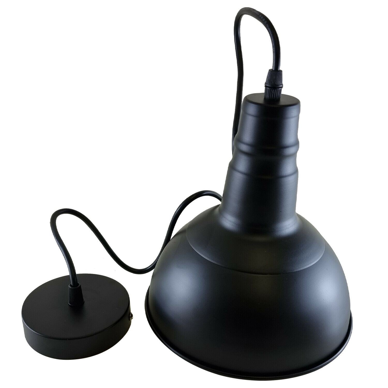 Retro Industrial Chandelier Ceiling Vintage Metal  Light Shade Pendant light~1134 - LEDSone UK Ltd