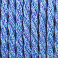 1M/5M/10M 3-aderige gedraaide blauwe multi tweed vintage elektrische stoffen kabel flex 0,75 mm~3003 