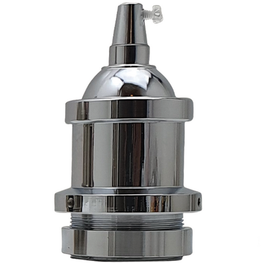 ES E27-lamphouder met effen rok, ideaal voor vintage Edison~2680 